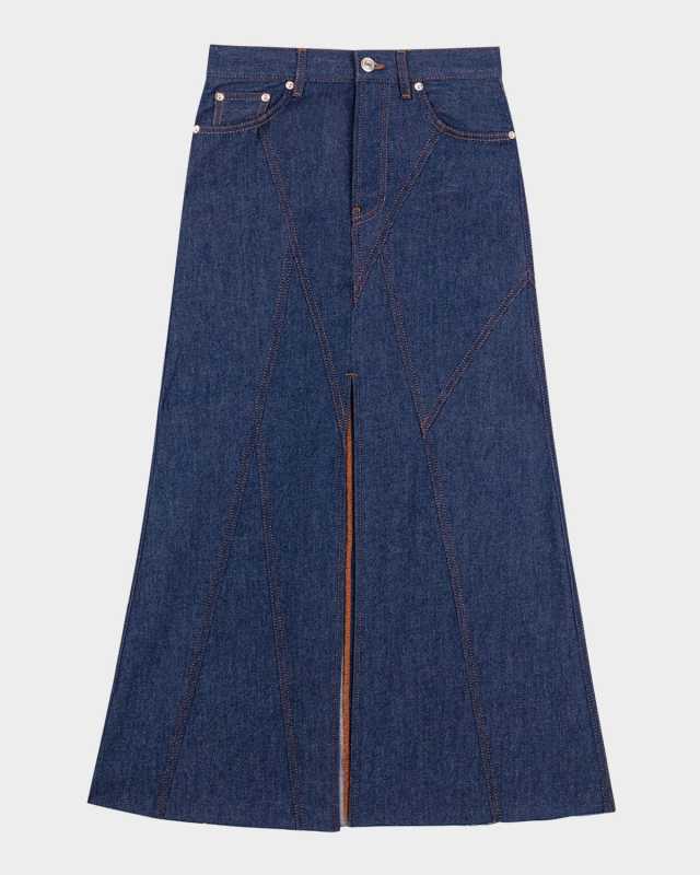 Jerry Denim Maxi Skirt